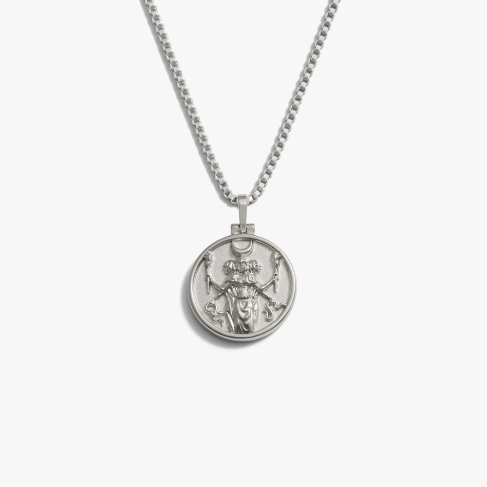 Hecate Goddess Necklace - AWE INSPIRED - Goddess Collection: 925 STERLING - NEW